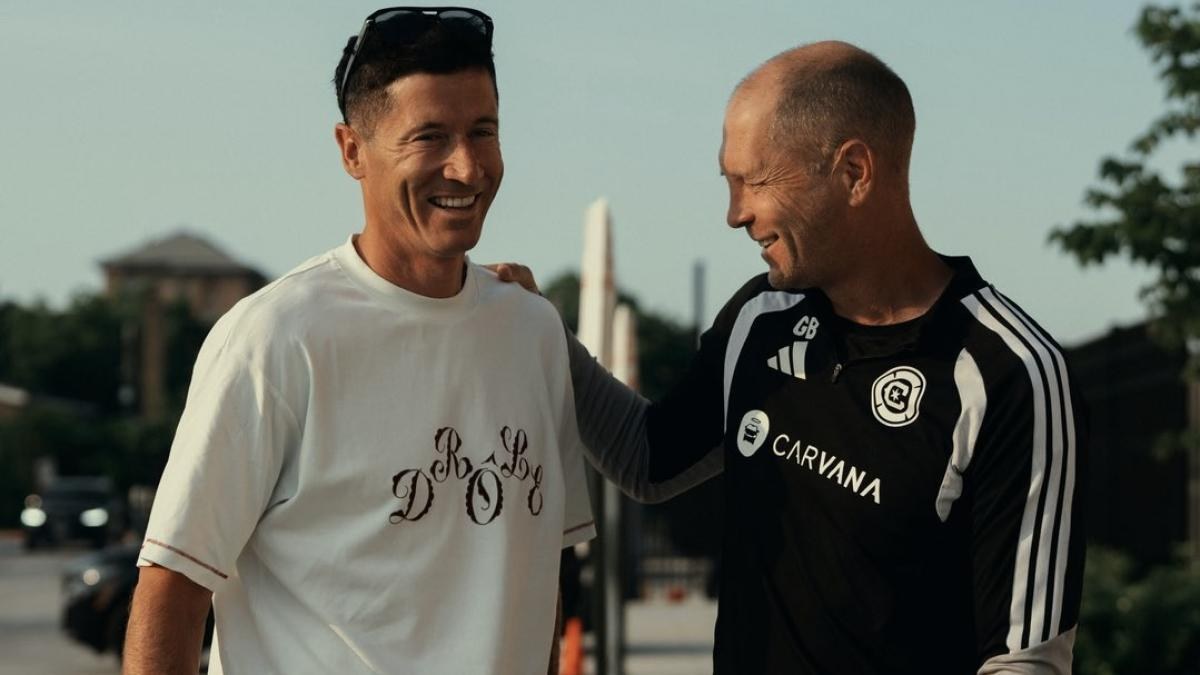 Lewandowski entrena con Chicago Fire y apunta a Leagues Cup