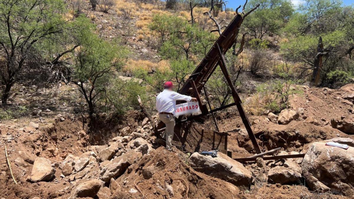 Clausuran empresas por extracción ilegal de oro en Sonora