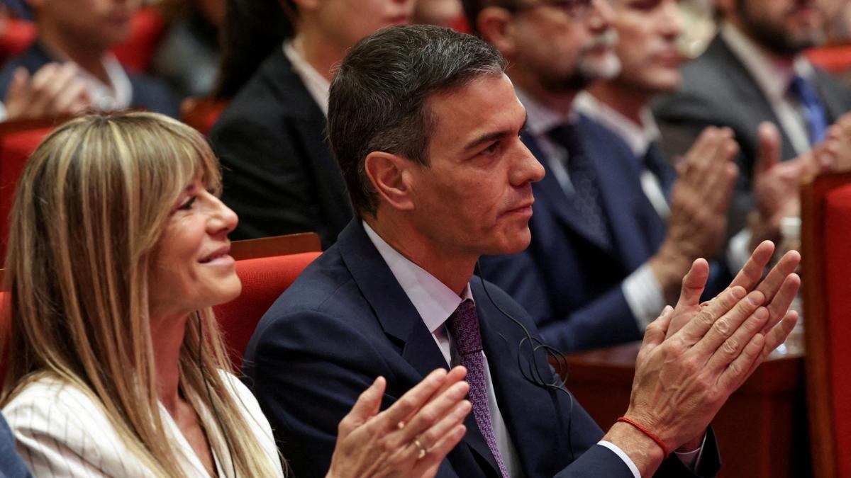 Avanza juicio contra esposa de Pedro Sánchez en España