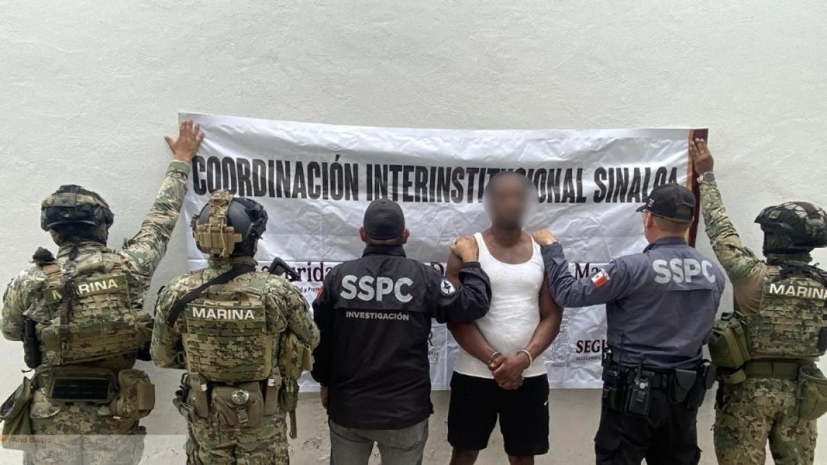 Capturan en Mazatlán a Janero Van vinculado a 'Los Chapitos'