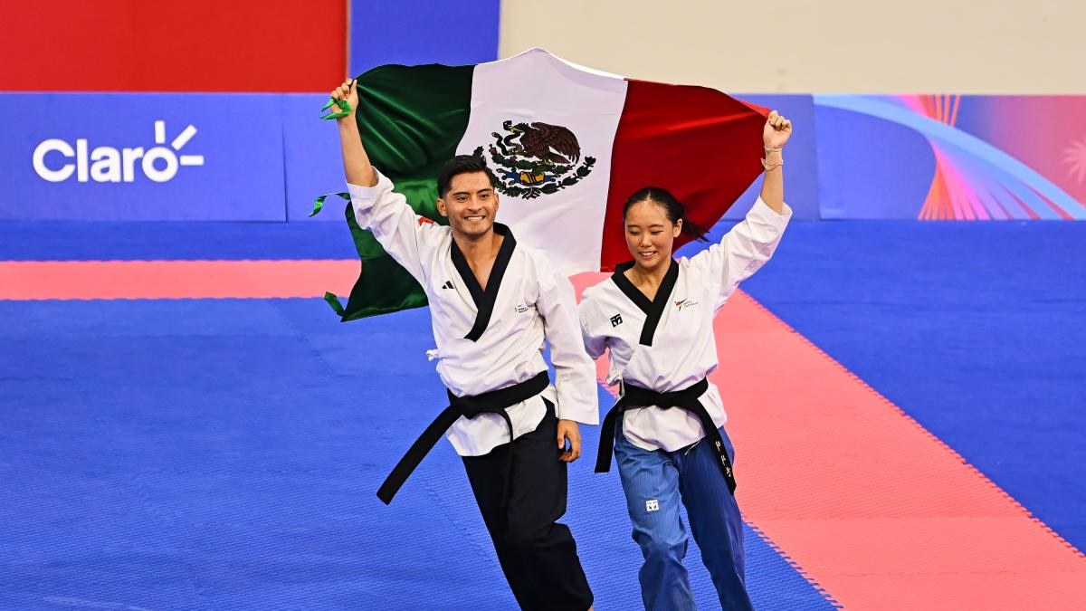 México gana dos oros en poomsae en Santo Domingo 2026