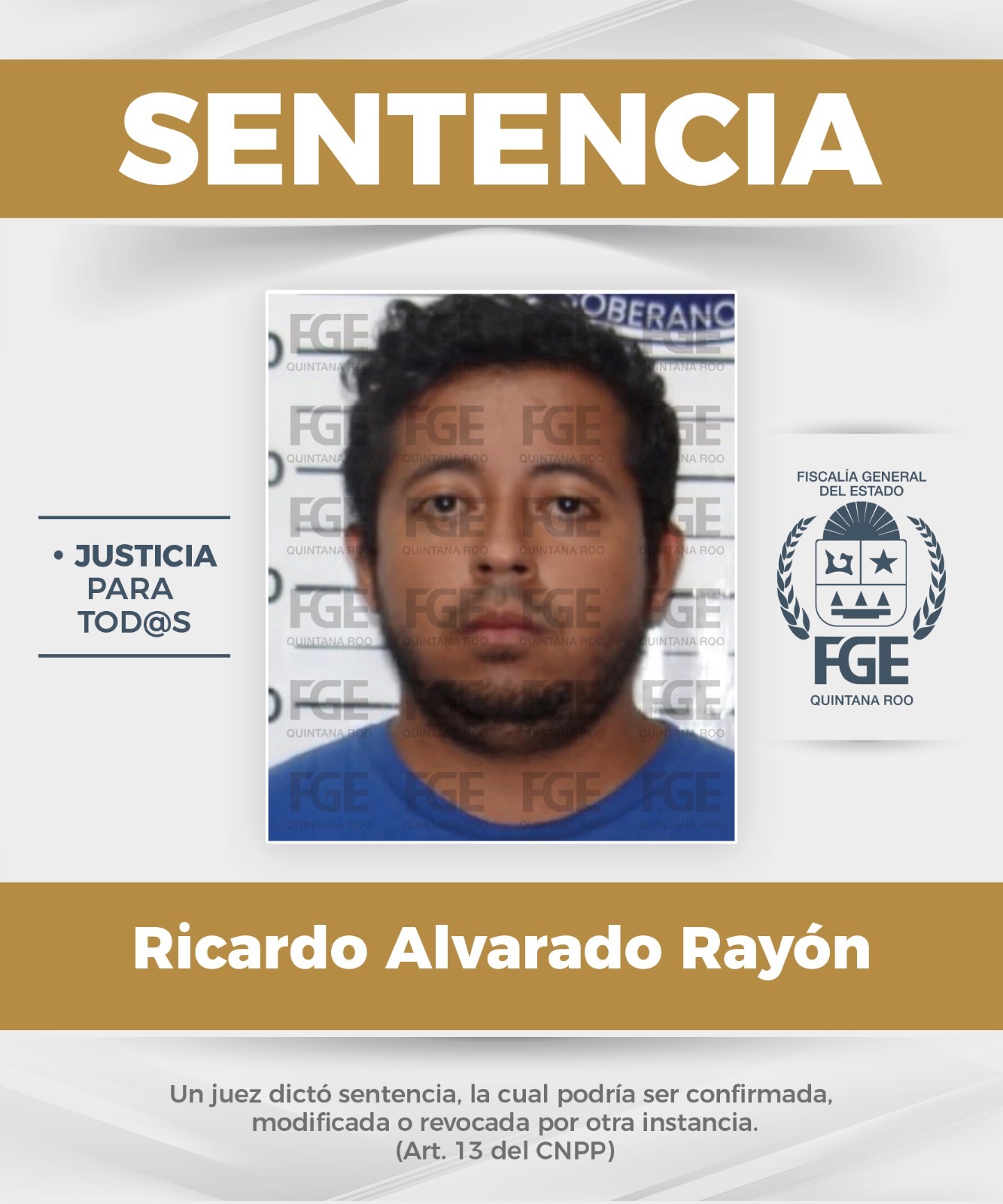 Sentencian a 41 años por homicidio en Playa del Carmen