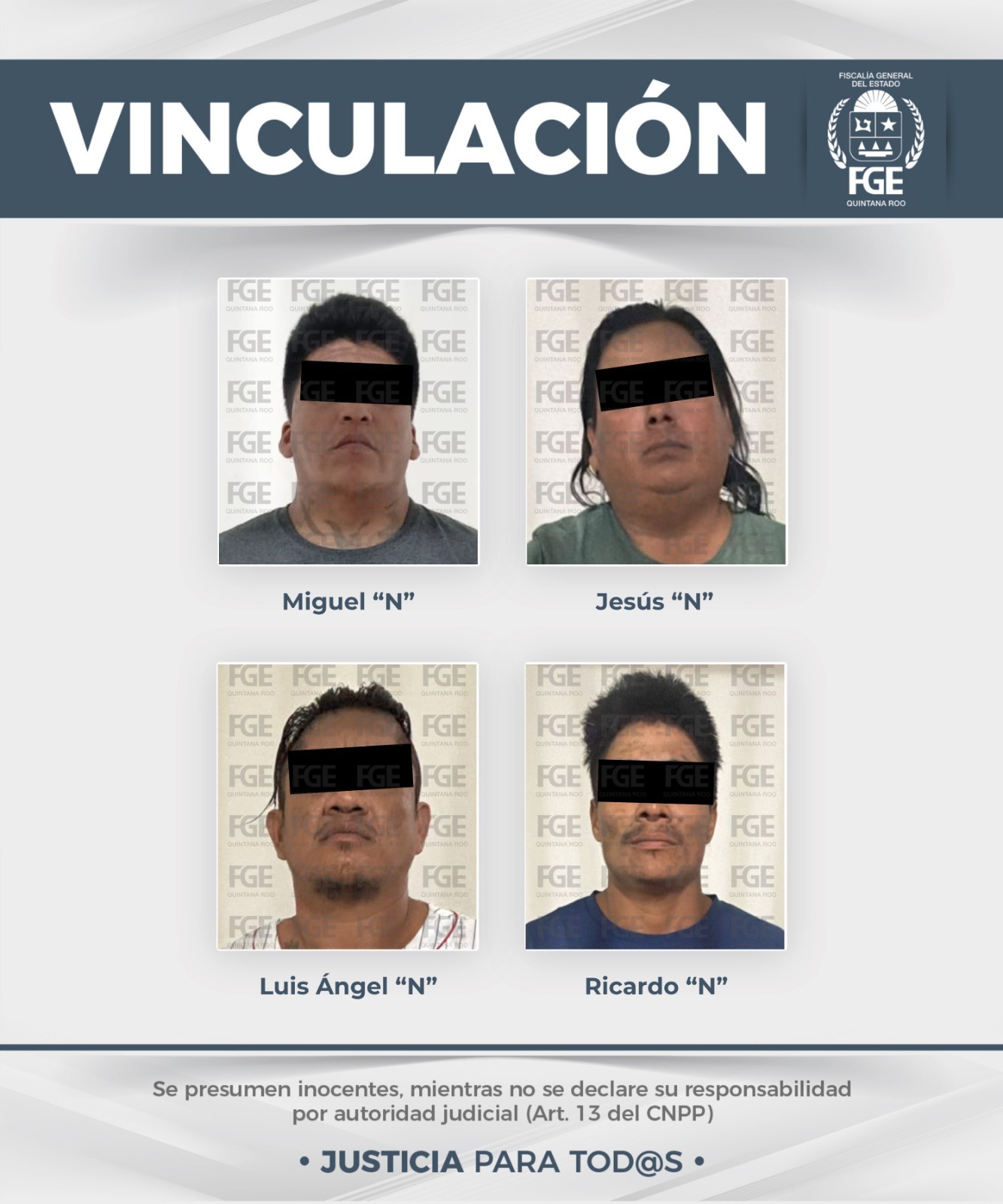 FGE Quintana Roo logra prisión preventiva por narcomenudeo