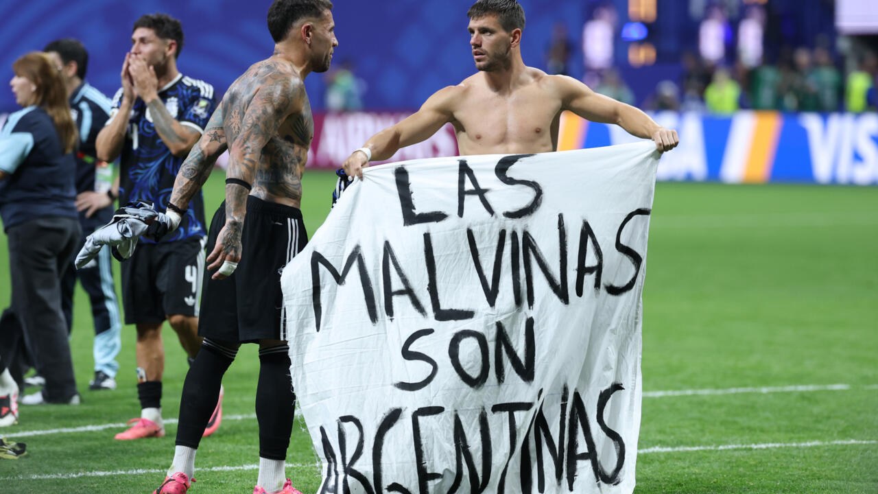 Milei defiende pancarta de Malvinas en Mundial 2026