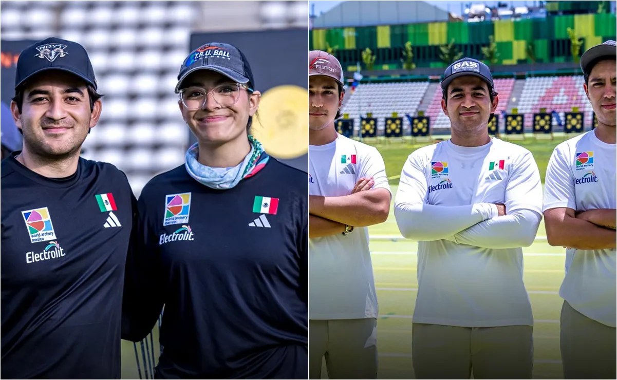 México logra dos platas en Copa Mundial de Tiro con Arco