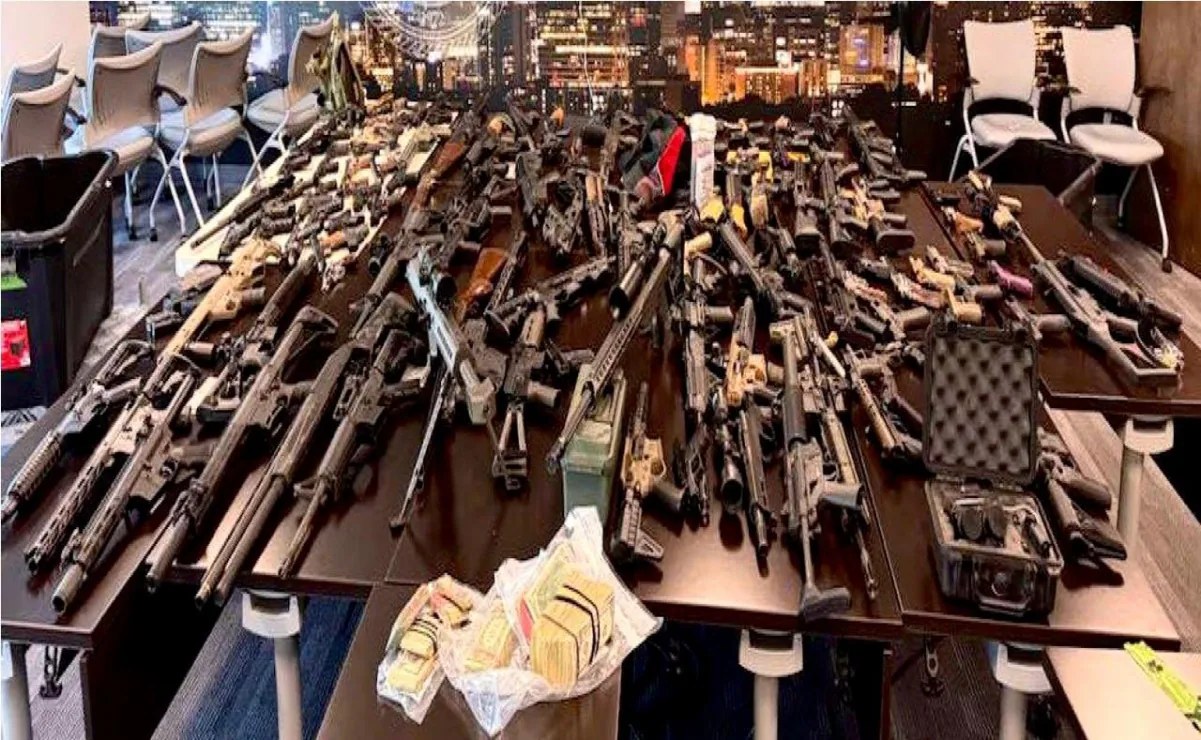 Confiscan 138 armas con destino a México en EU