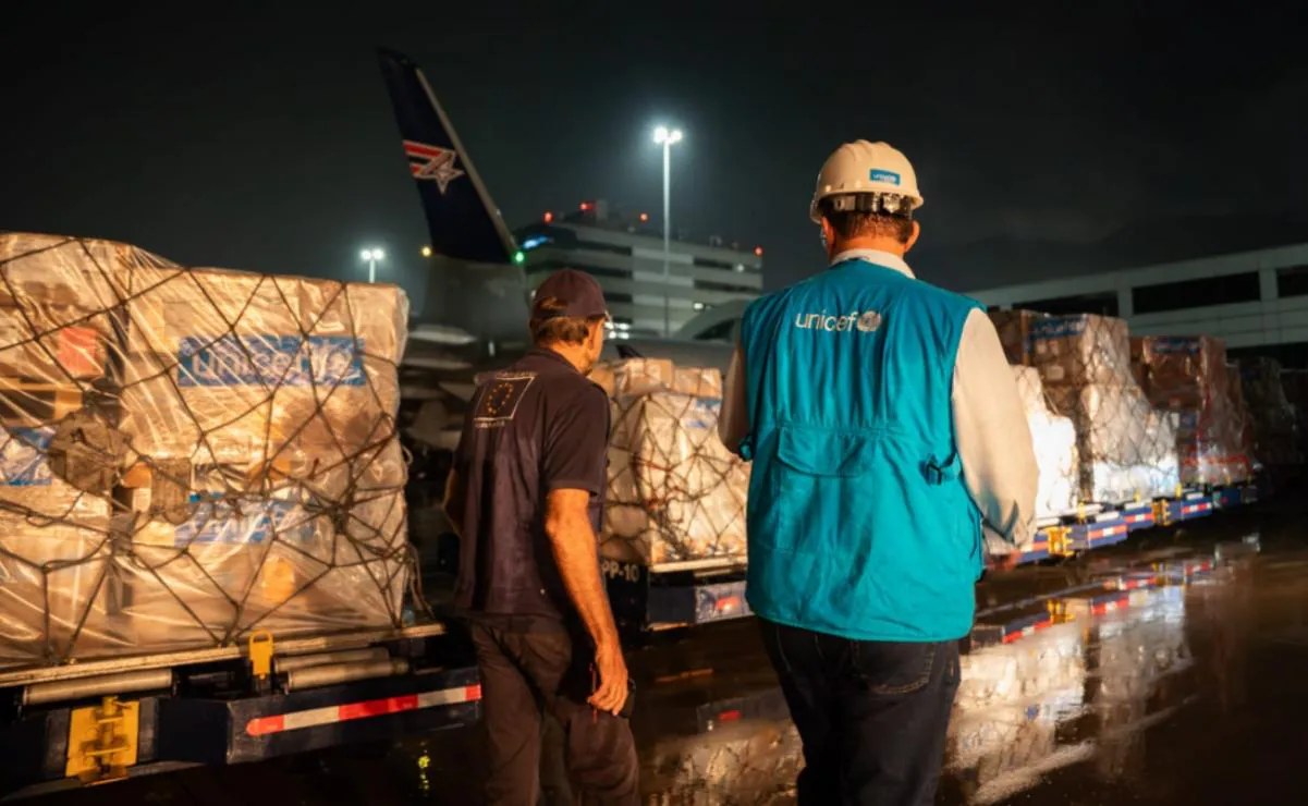 UNICEF envía 47 toneladas de ayuda a Venezuela tras terremotos