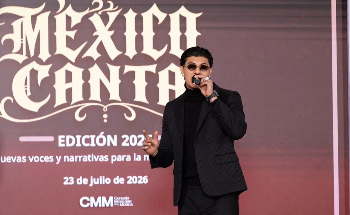 El Bogueto impulsa México Canta en mañanera de Sheinbaum