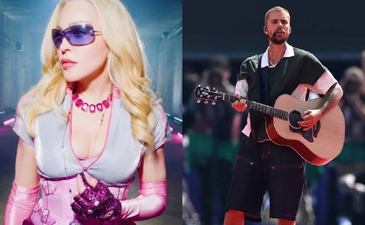 Tensiones entre Madonna y Justin Bieber en show del Mundial