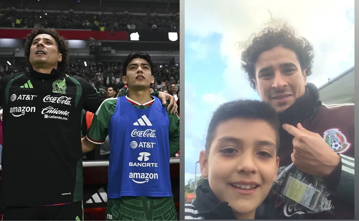 Gilberto Mora felicita a Memo Ochoa por su cumpleaños 41