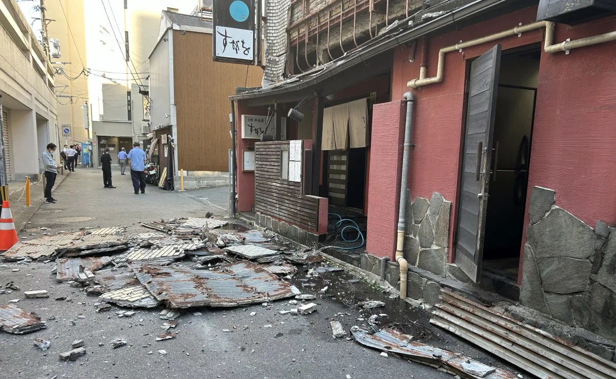 Terremoto de 7.1 sacude Kumamoto y causa daños en Japón