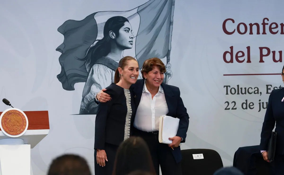 Sheinbaum destaca honestidad de Delfina Gómez en Edomex