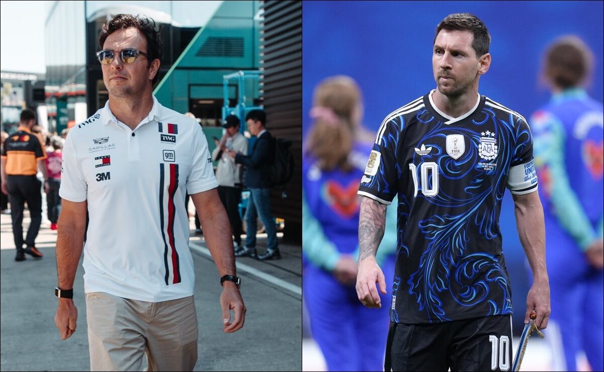 Checo Pérez apoya a Messi en final del Mundial 2026