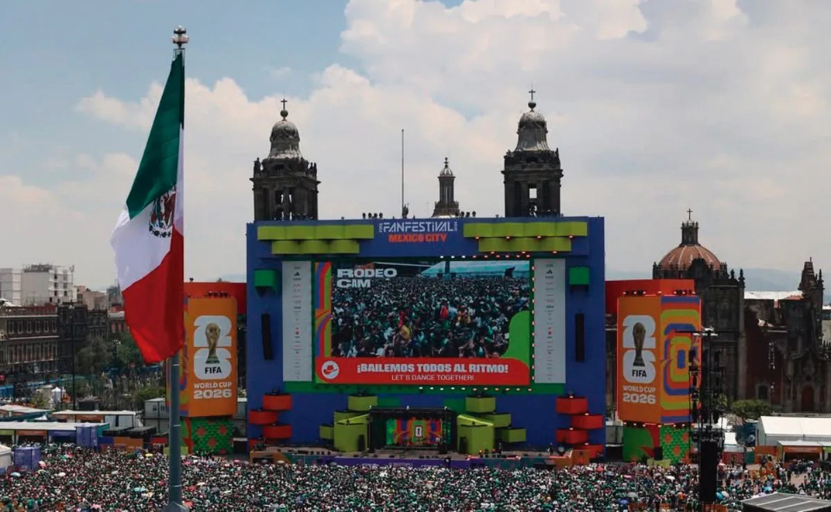 Alistan concierto en el Zócalo tras México-Inglaterra