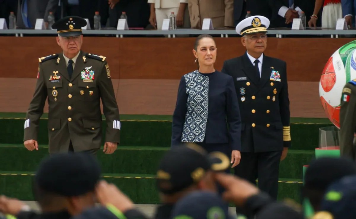 Sheinbaum entrega reconocimientos por Plan Kukulkán Mundial 2026