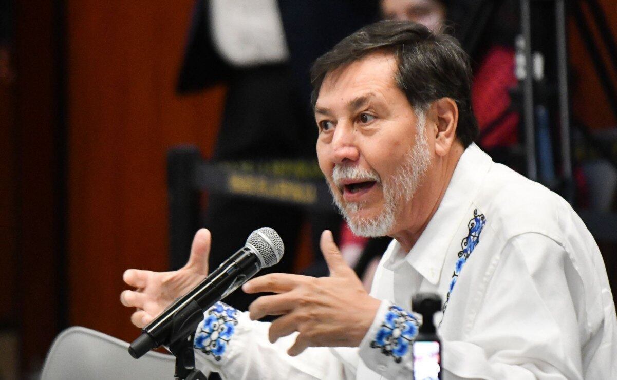 Noroña rechaza sanción por violencia política de género