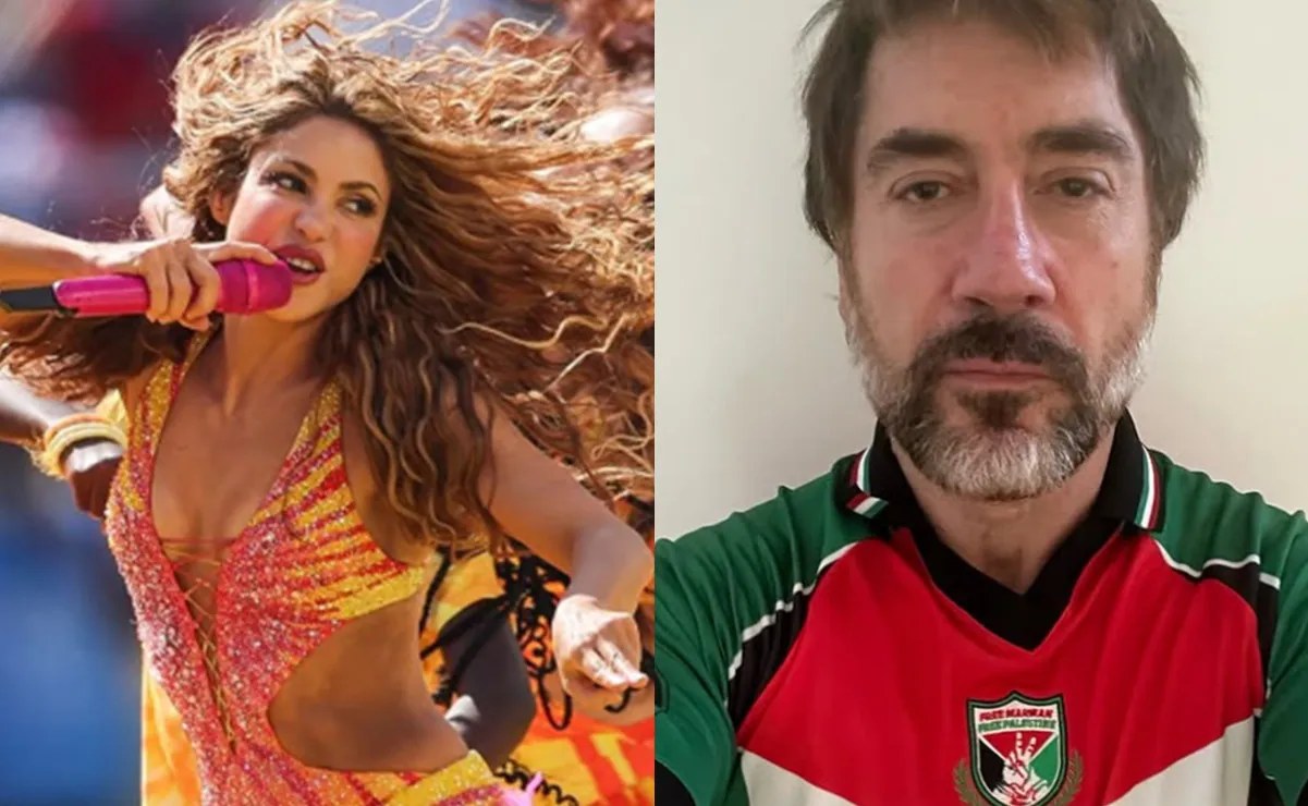 Javier Bardem disfruta concierto de Shakira en Nueva York