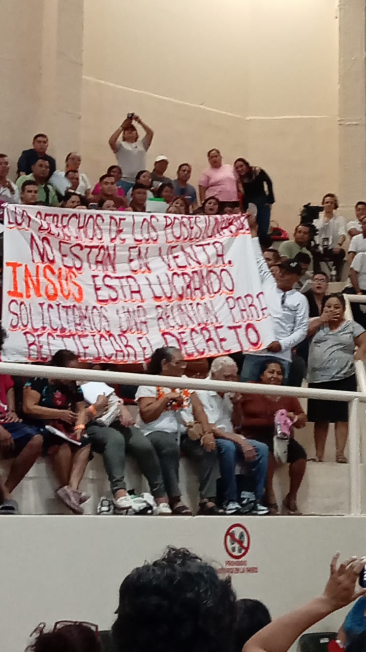 Denuncian despojos en Colosio ante Sheinbaum