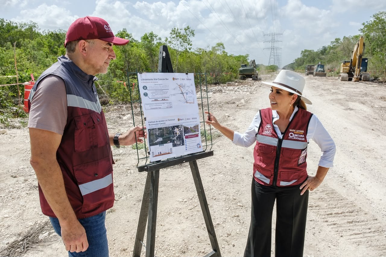 Inicia construcción del Libramiento Vial de Carga Cancún Sur