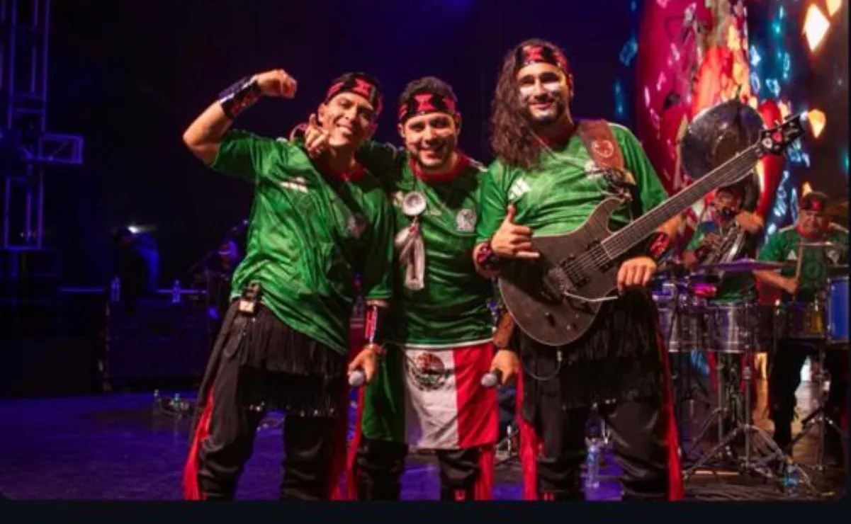 Banda Cuisillos celebra triunfo de México en CDMX