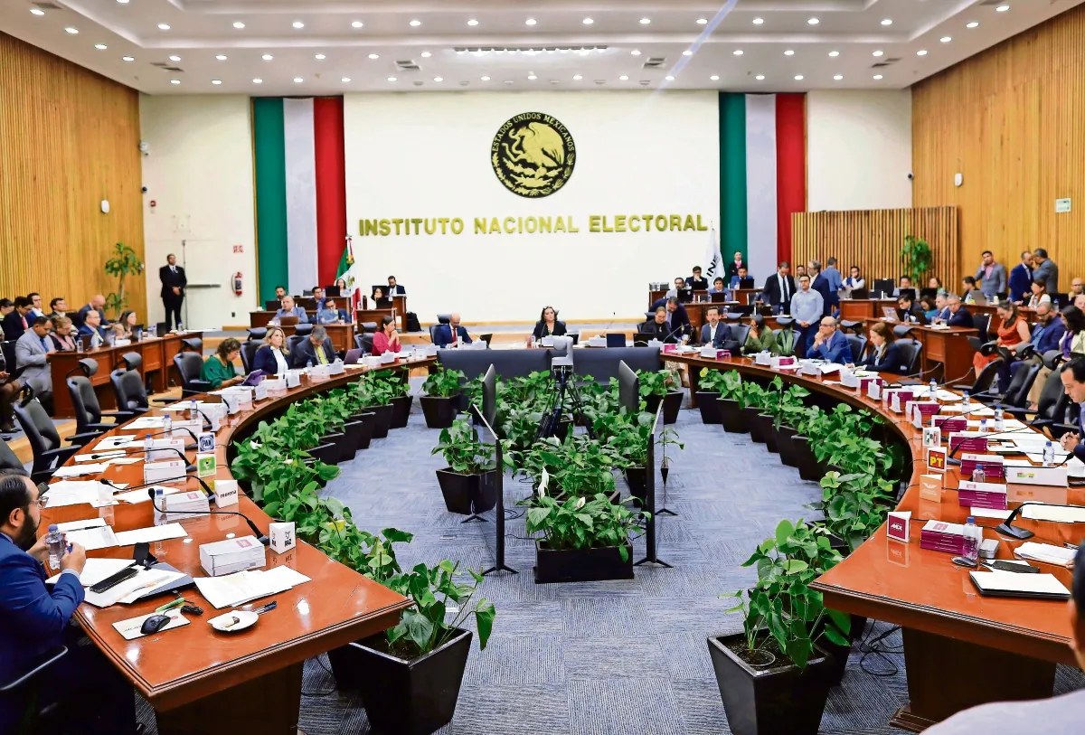 INE aprueba comisión contra narco candidatos para 2026