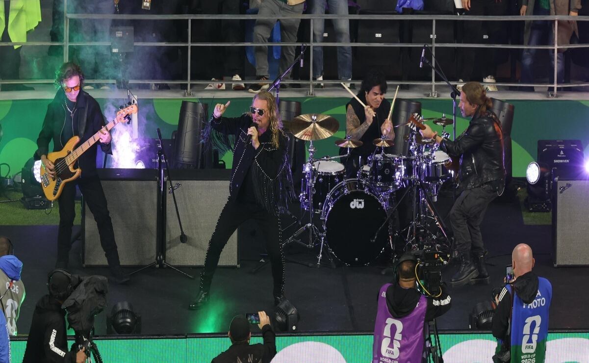 Maná protagoniza show en medio tiempo México vs Inglaterra