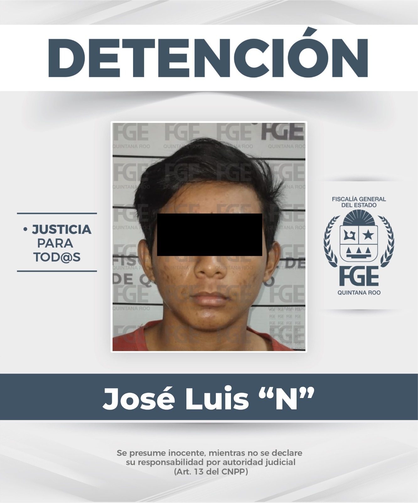Detienen a sujeto con motocicleta robada en Isla Mujeres