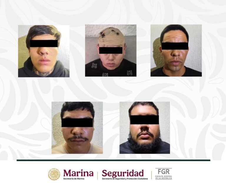 Detienen en Zapopan a seis presuntos miembros de Los Deltas