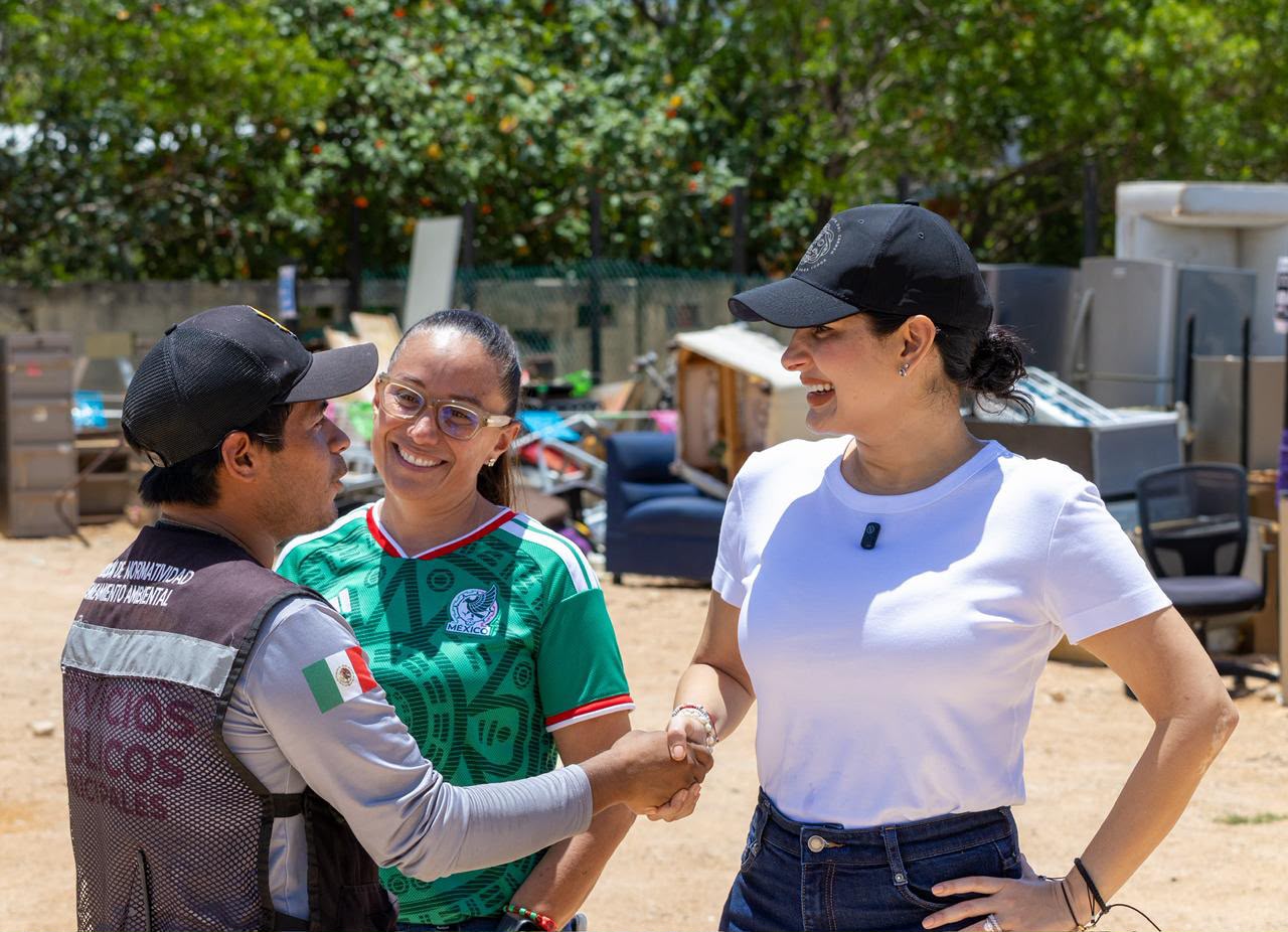 Playa del Carmen recibe 5 toneladas en nuevo centro de cacharros