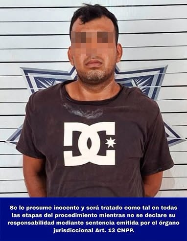 Detienen a hombre por drogas y arma en Benito Juárez