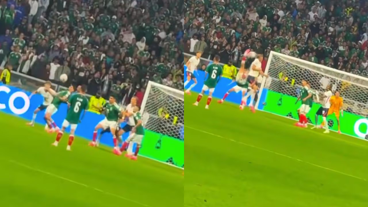 Video revela chilena de Raúl Jiménez ante Inglaterra