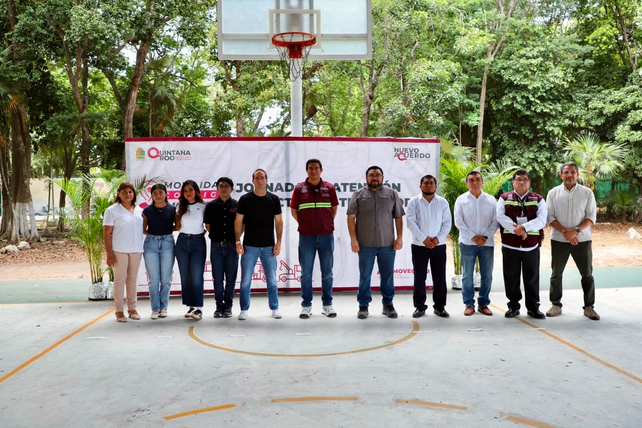 Jornada de Movilidad Contigo mejora transporte en Tulum