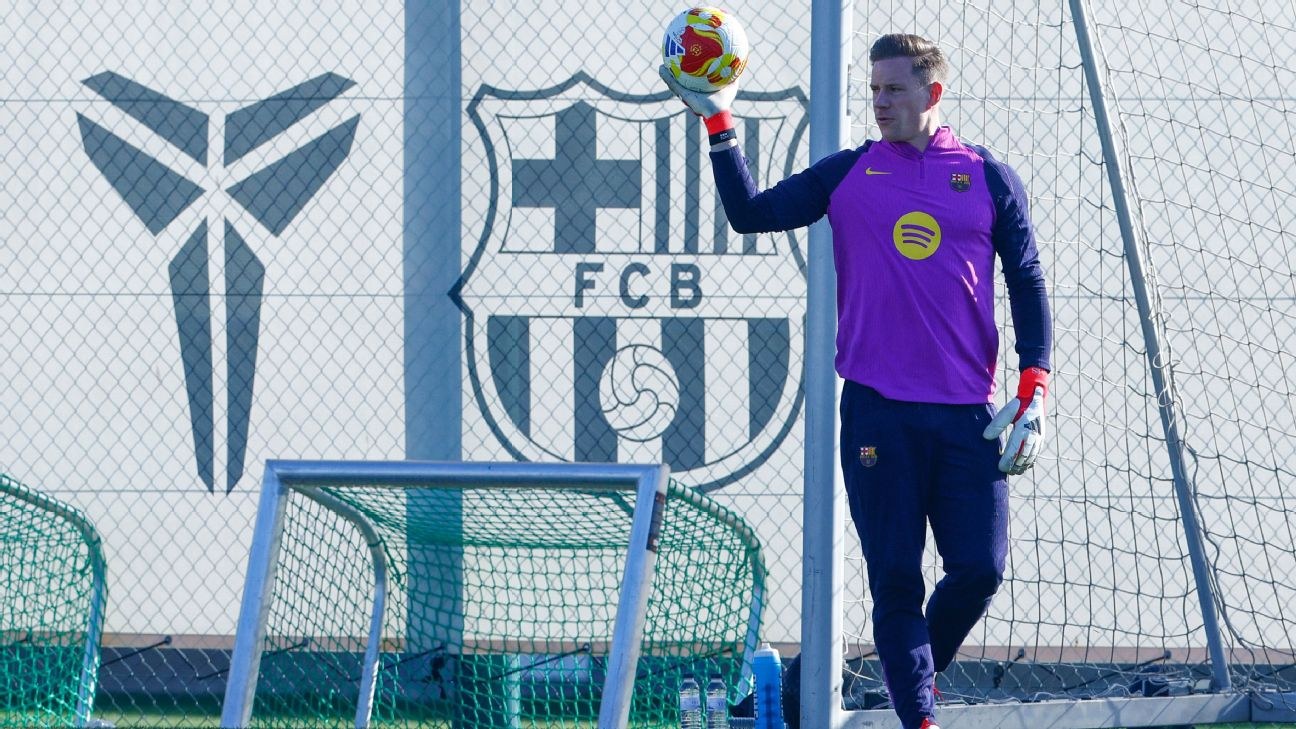 Barcelona inicia pretemporada con Ter Stegen y canteranos
