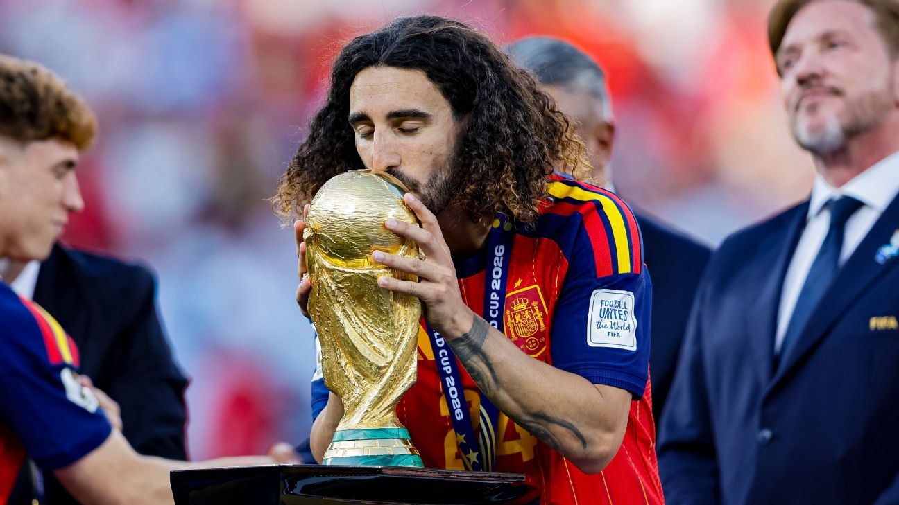 Marc Cucurella planea tatuarse a De la Fuente tras Mundial