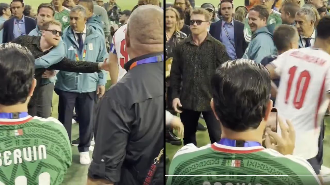 Canelo Álvarez intimida a jugadores ingleses en Mundial 2026