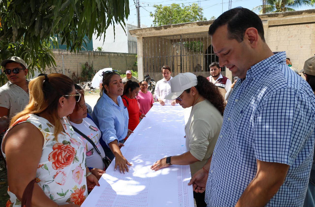Benito Juárez avanza en electrificación de El Milagro