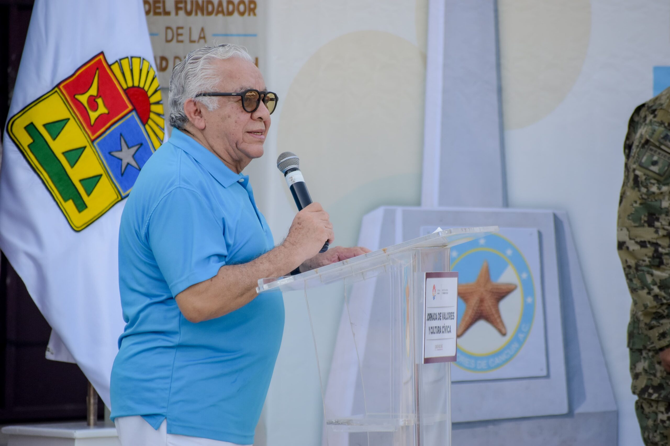 Benito Juárez conmemora Día del Fundador de Cancún