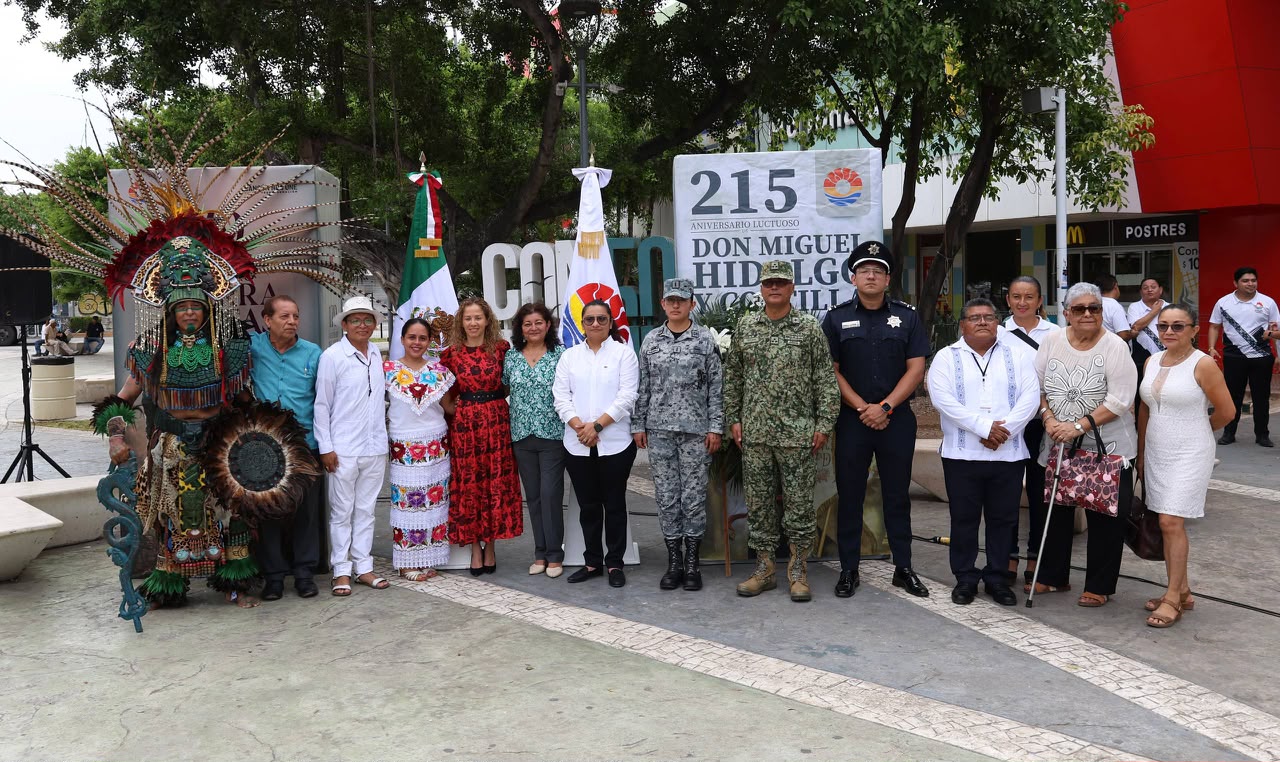 Benito Juárez conmemora aniversario de Guerra de Castas