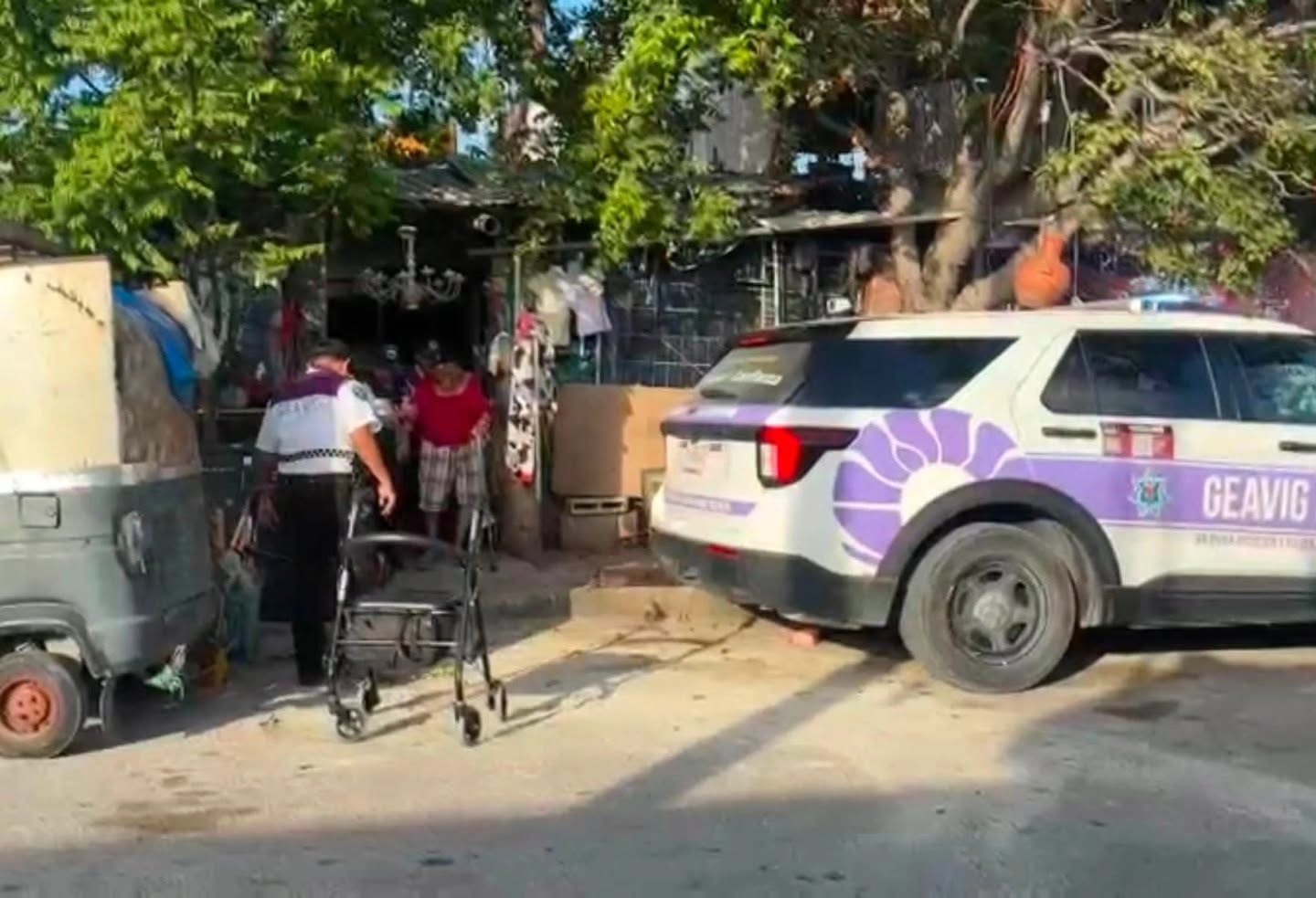 Rescatan a abuelita maltratada en la Supermanzana 221