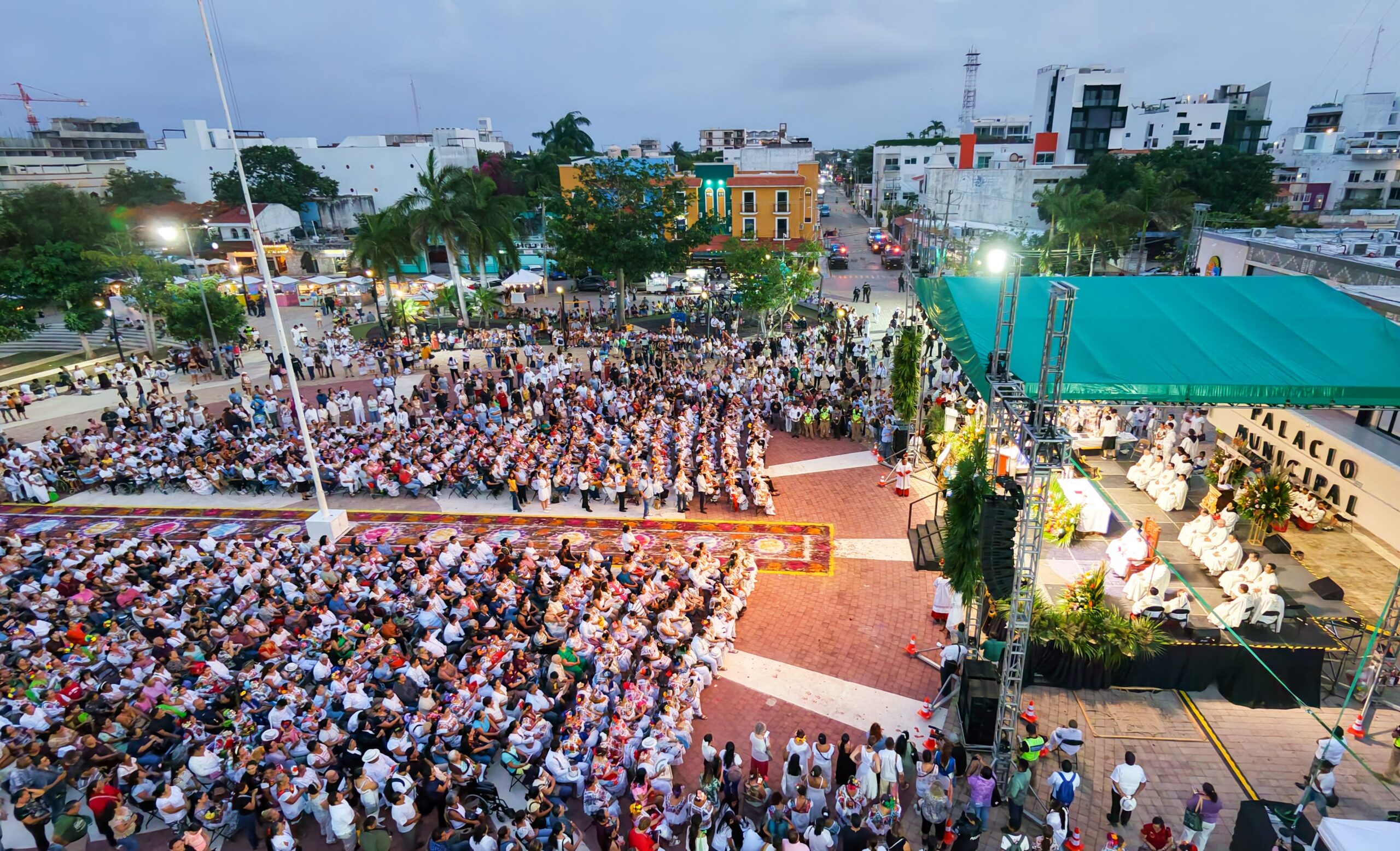 Playa del Carmen cierra Feria del Carmen 2026 con misa y vaquería