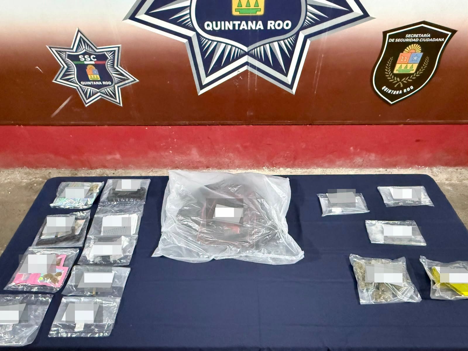 Detienen a dos por drogas y armas en Holbox