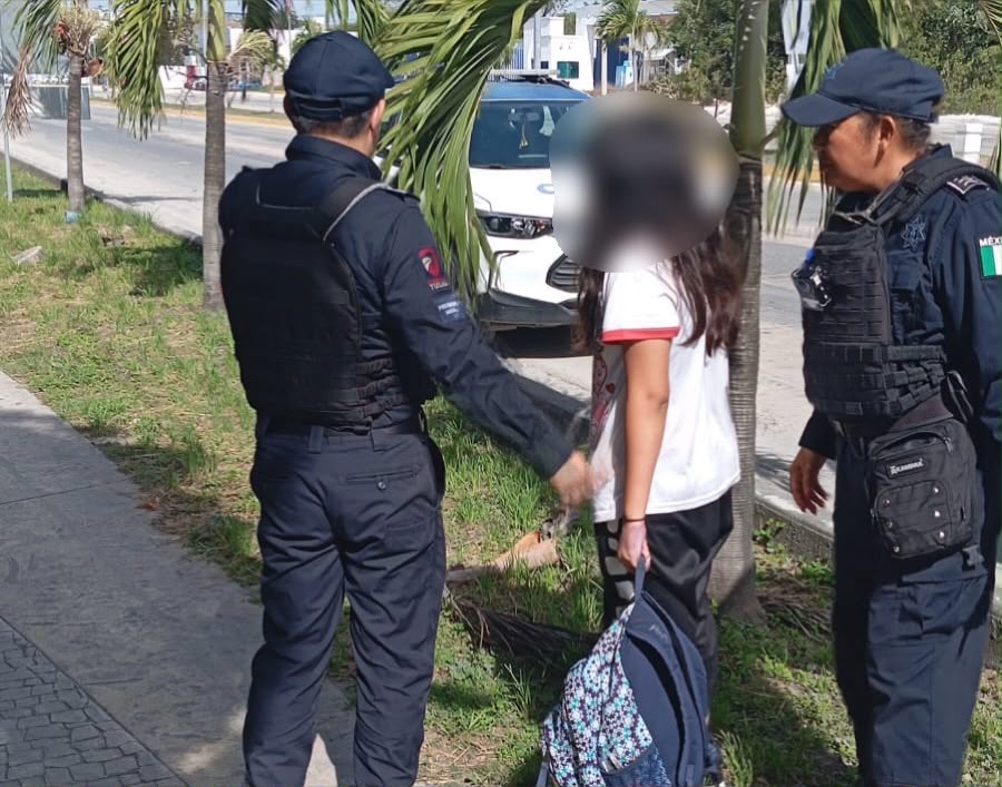 Ubican a niña fugada de Felipe Carrillo Puerto en Playa del Carmen