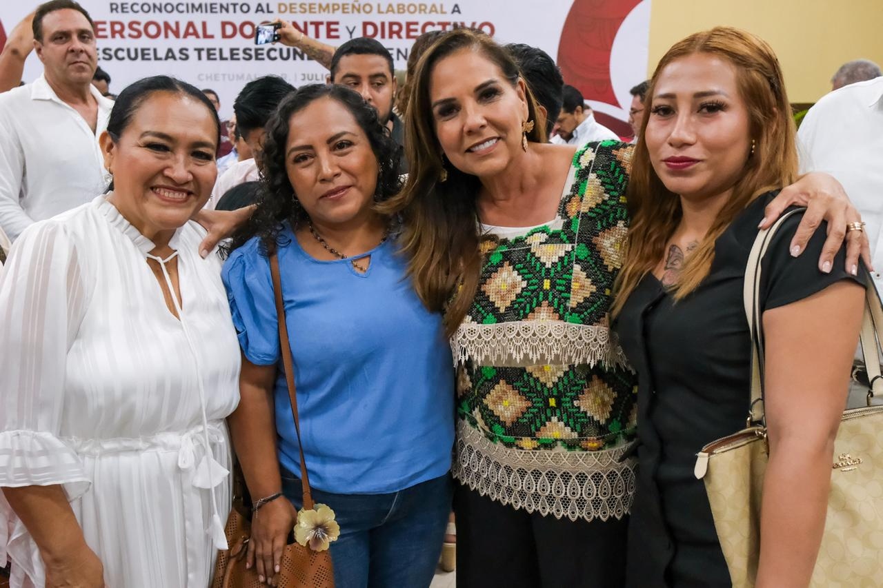 Reconocen labor de docentes en telesecundarias de Quintana Roo