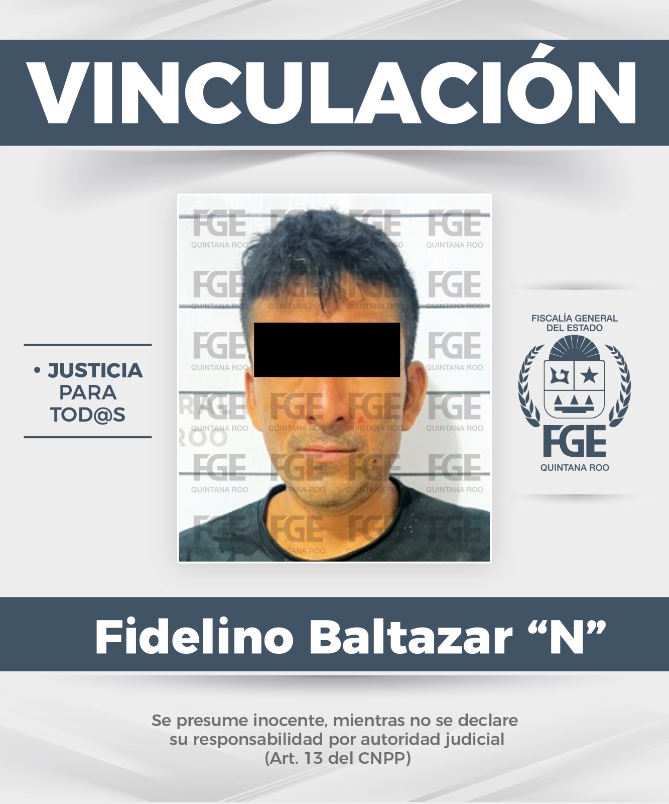 FGE Quintana Roo vincula a proceso a dos por delitos sexuales