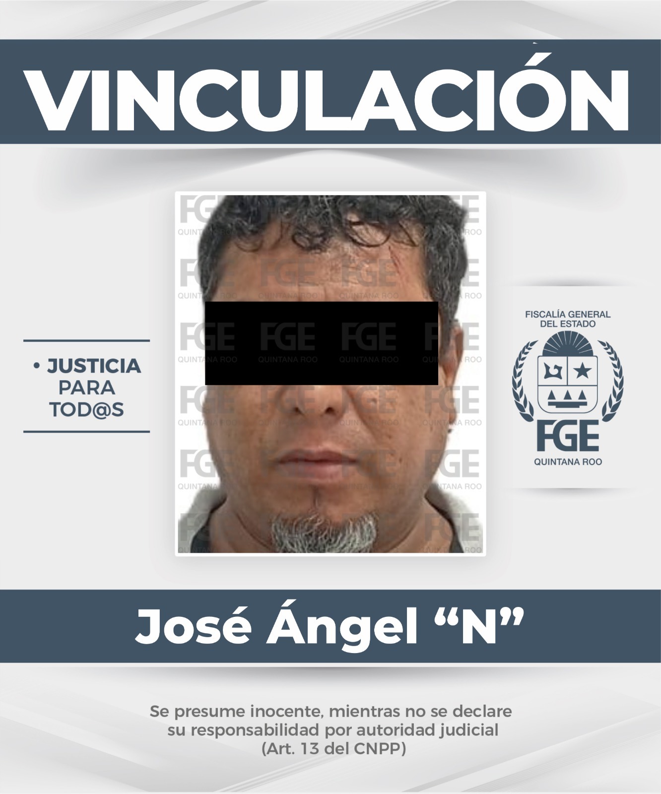 FGE vincula a proceso a 7 por violencia familiar en QRoo