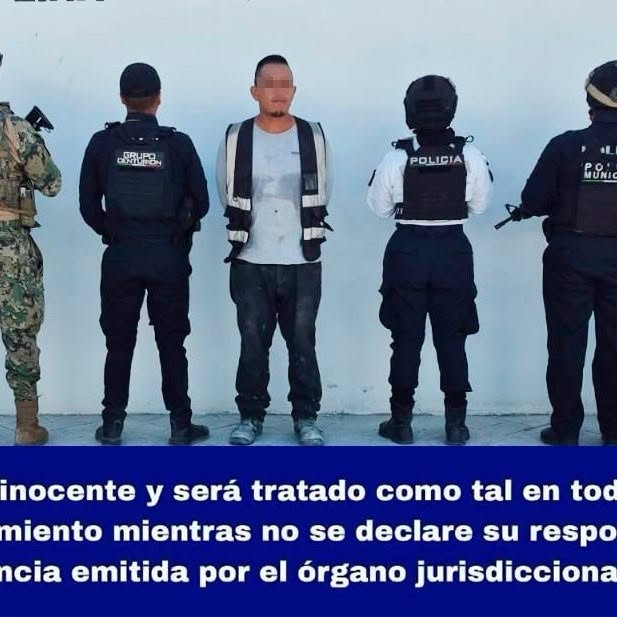 Detienen a Daniel N por resistencia en Costa Mujeres
