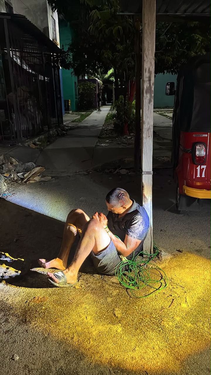 Vecinos detienen a presunto ladrón en Villas Otoch Paraíso