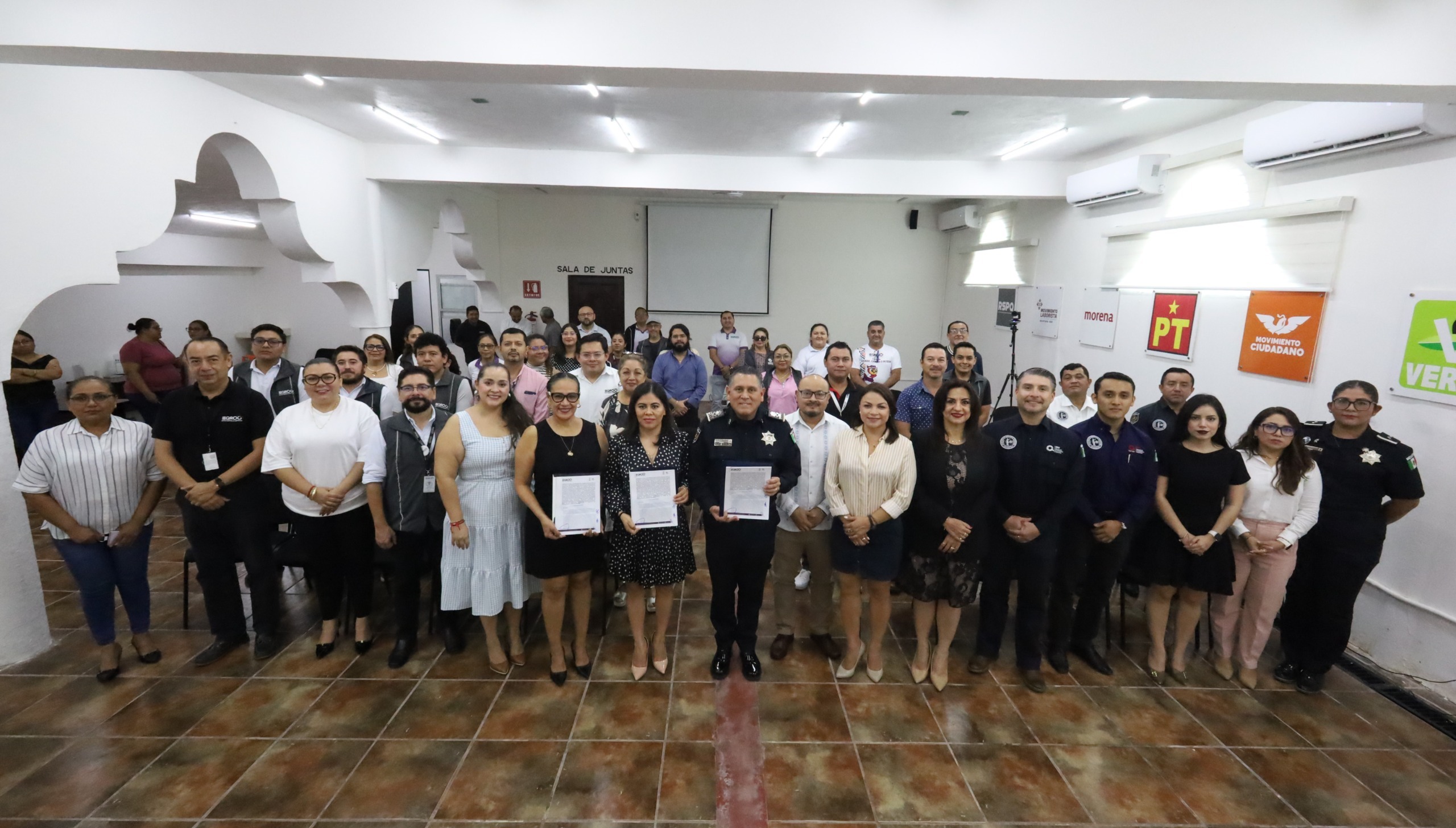 IEQROO y SSC firman convenio para seguridad electoral 2027