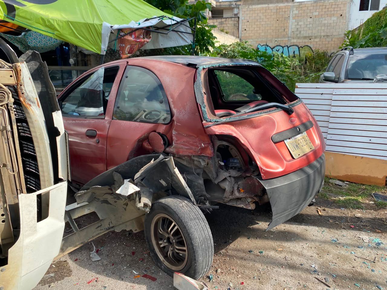 Automovilista alcoholizado choca tres coches en Cancún