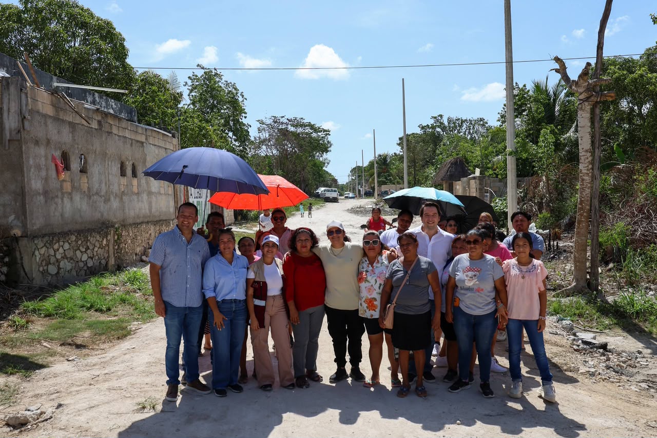 Benito Juárez avanza en electrificación de El Milagro